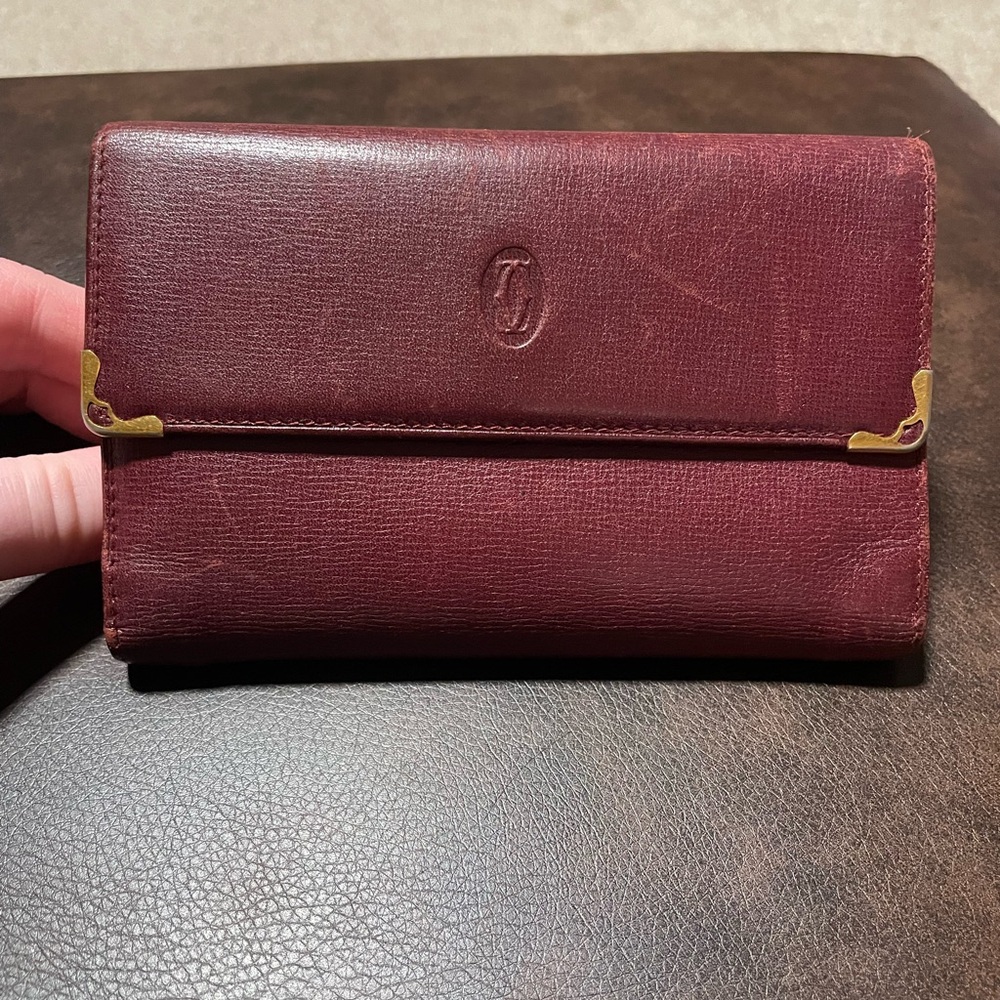 Cartier Must de Leather Coin Pouch